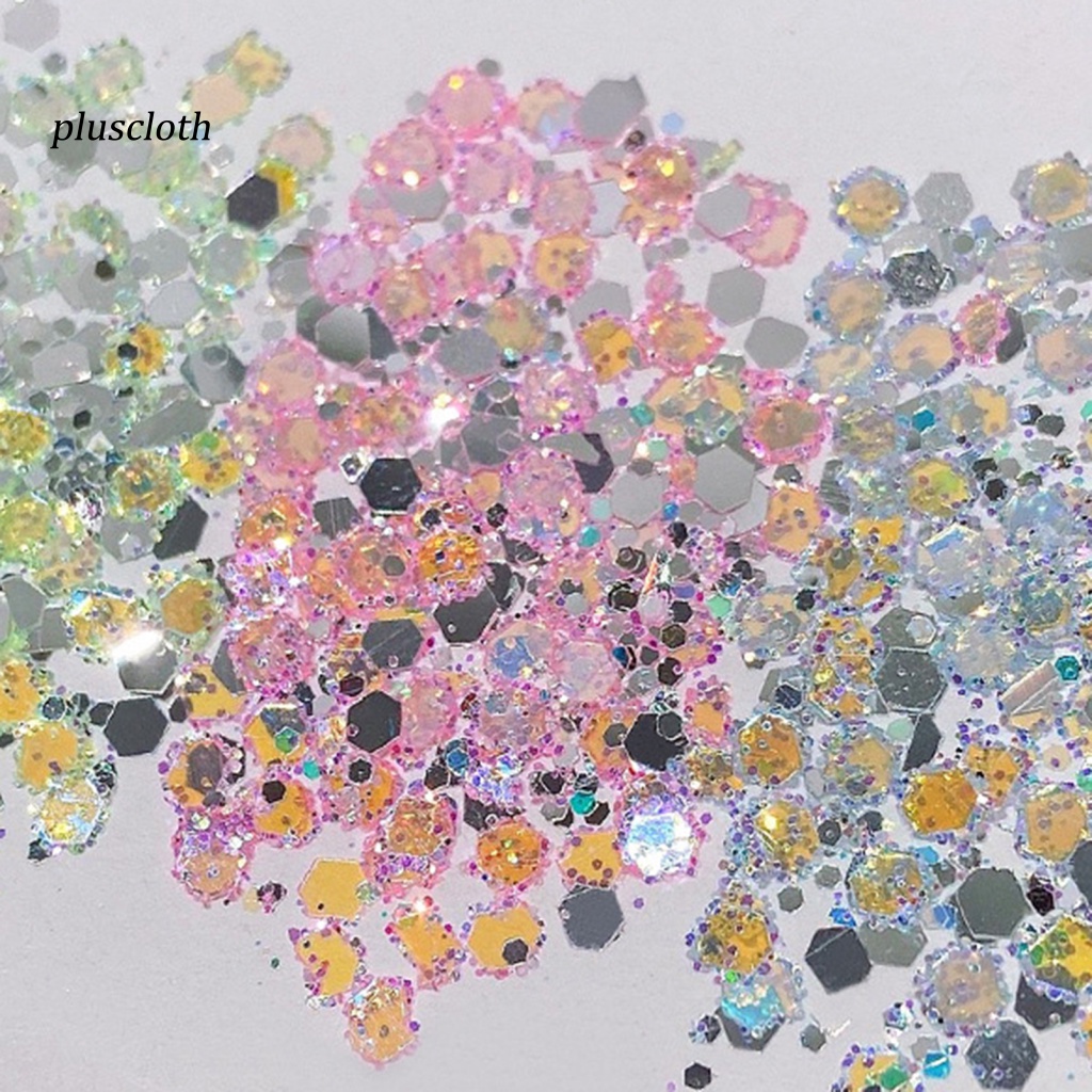 1 Hộp Sequin Lấp Lánh Siêu Mỏng Trang Trí Móng Tay Nghệ Thuật