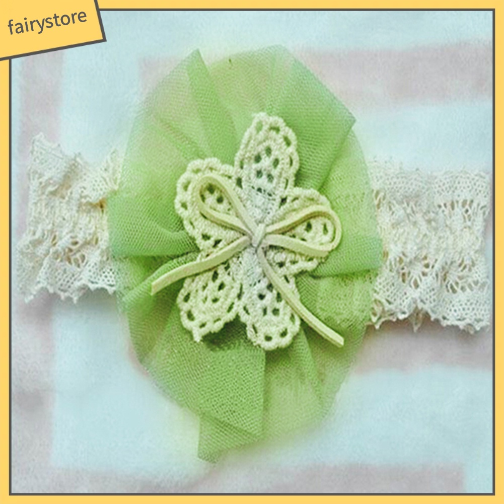 Băng Đô Ren Hoa Dễ Thương Cho Bé Gái