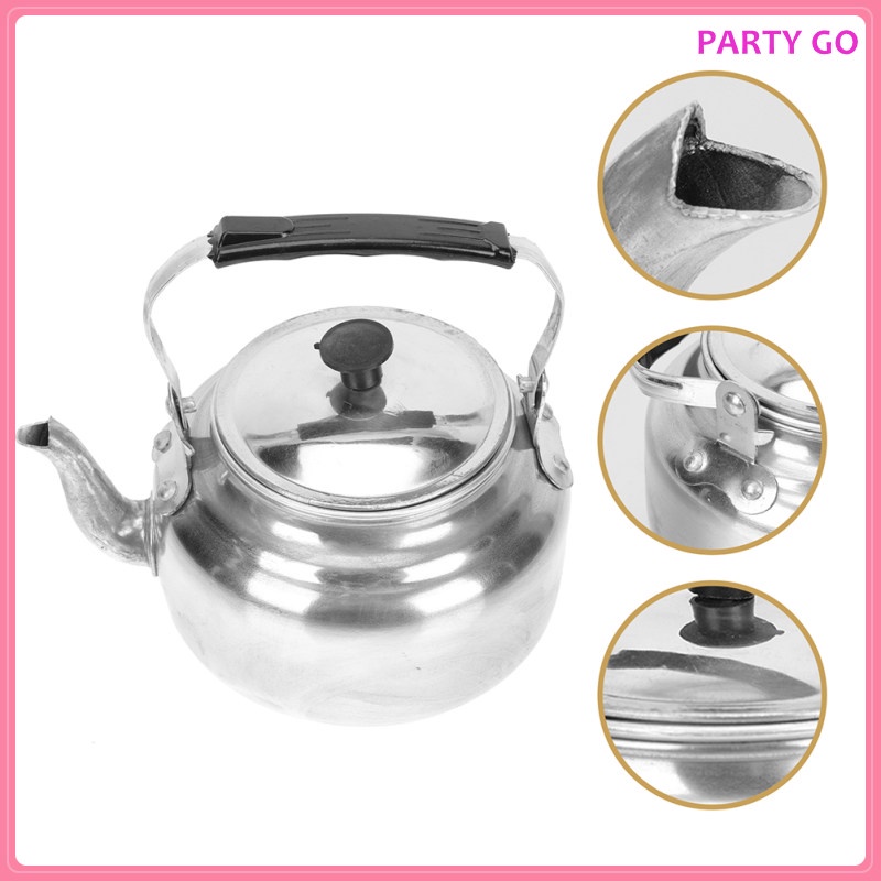 Ấm Trà Mini Bằng Hợp Kim Nhôm Tiện Lợi Khi Đi Cắm Trại