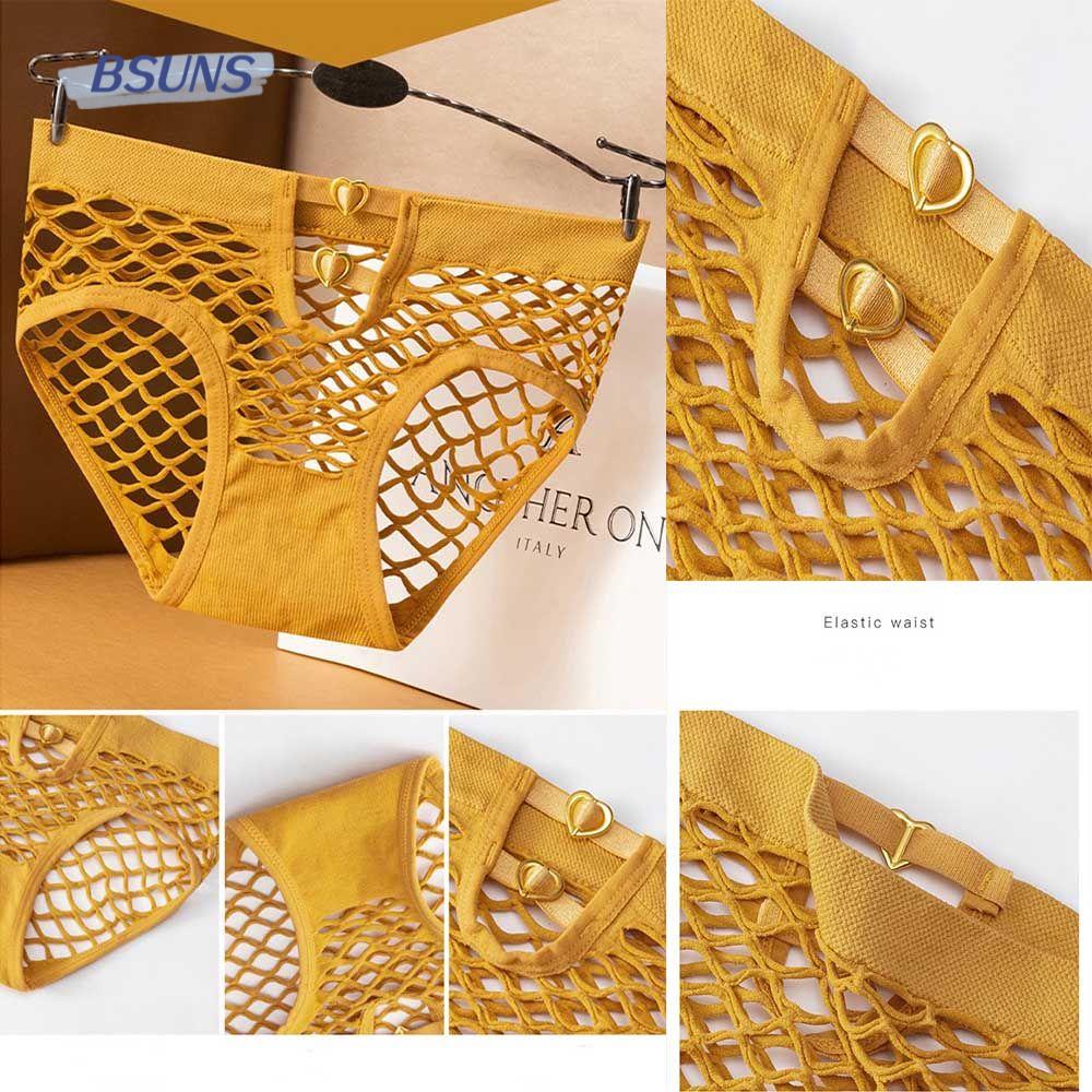 Quần Lót Phối Lưới Thoáng Khí Quyến Rũ Cho Nữ