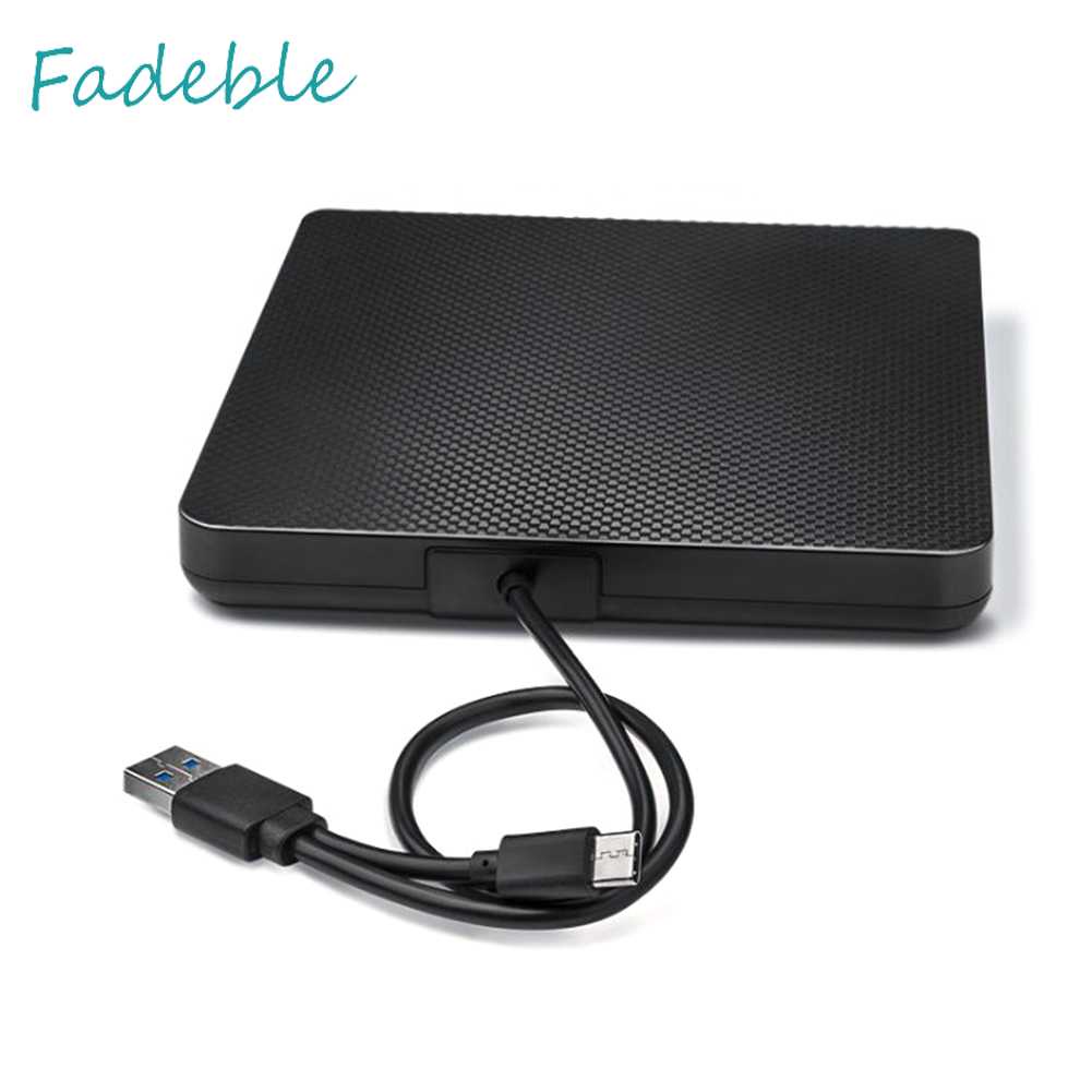 Ổ Đĩa Quang Ngoài USB 3.0 Type-C DVD Cho Laptop Notebook
