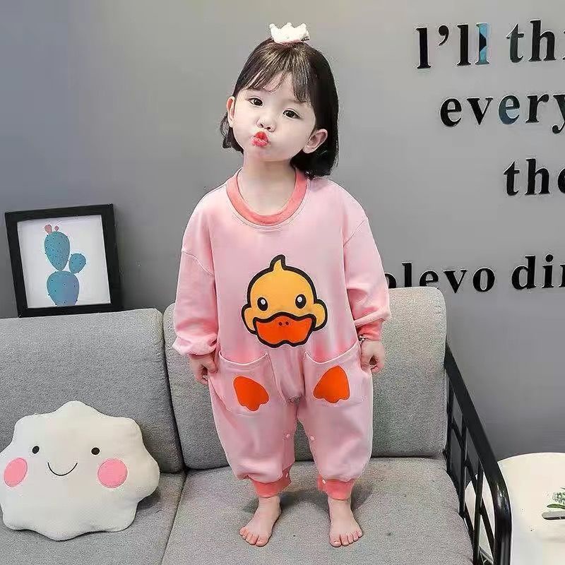 Đồ ngủ một mảnh cho bé gái công chúa dễ thương đồ ngủ trẻ em hoạt hình đồ ngủ cho bé gái baju tidur