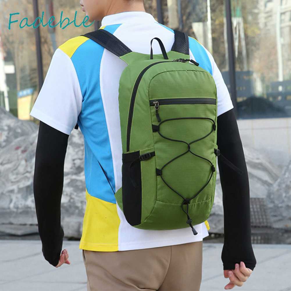 Ba Lô Nylon Gọn Nhẹ Có Thể Gấp Gọn Dùng Cho Leo Núi / Cắm Trại /