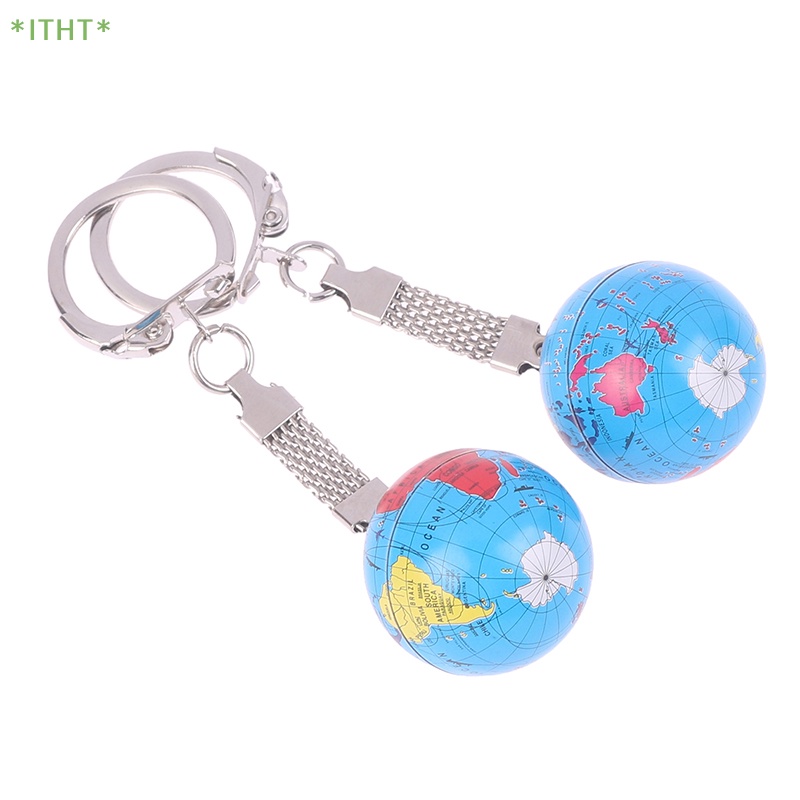 Itht &gt; Móc Khóa Hình Quả Địa Cầu Trái Đất Hành Tinh Thế Giới Mới Cho Trẻ Em