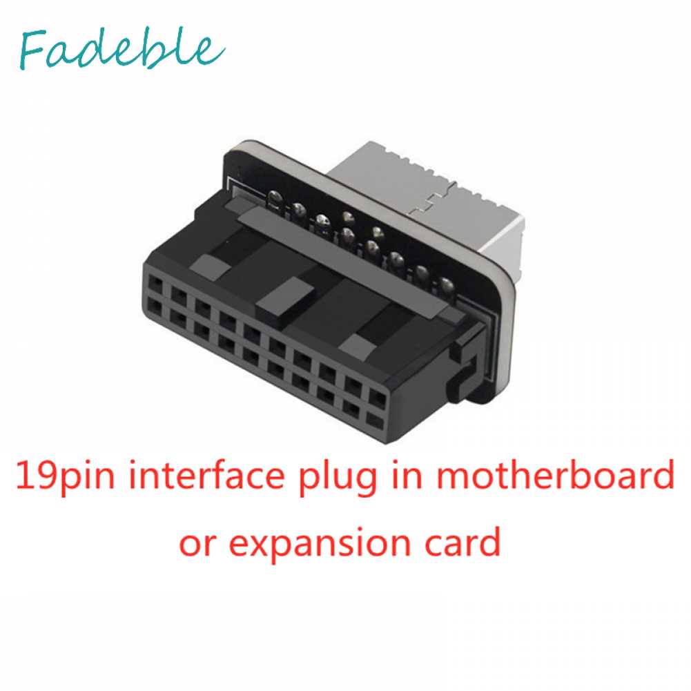 Đầu Chuyển Đổi USB 3.0 19P / 20P Sang TYPE E Chất Lượng Cao