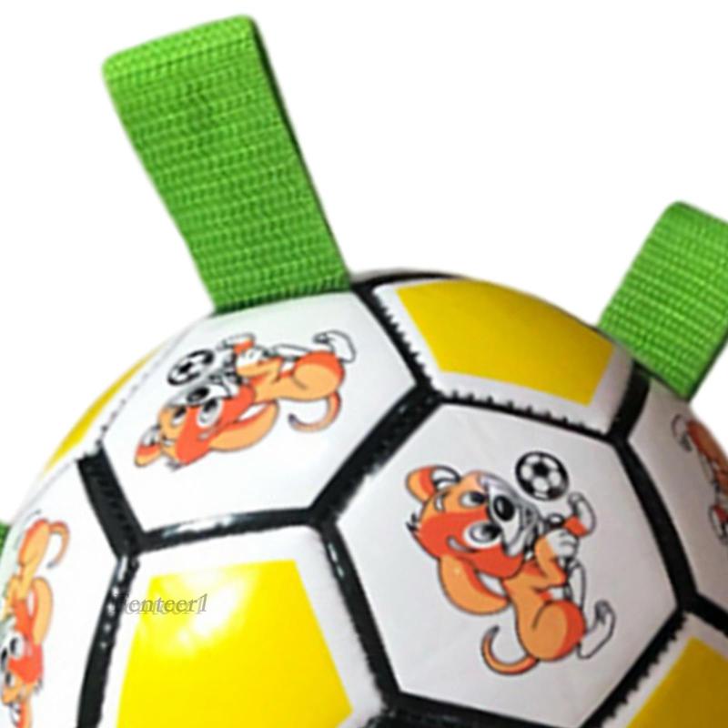 Đồ Chơi Bóng Đá 6 Inches Màu Đỏ Dùng Làm Quà Tặng Sinh Nhật Cho Cún Cưng Trong Nhà / Ngoài Trời Fenteer1