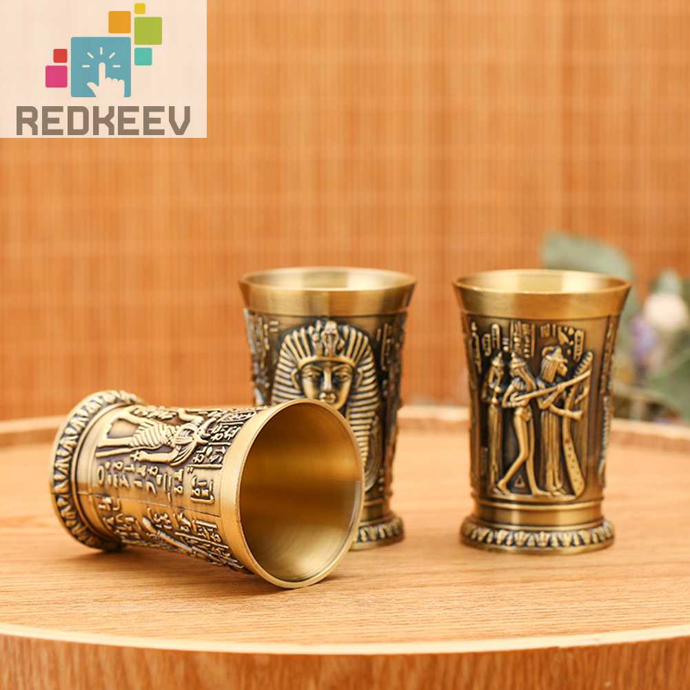 Ly Thủy Tinh Uống Rượu Cocktail Bằng Kim Loại