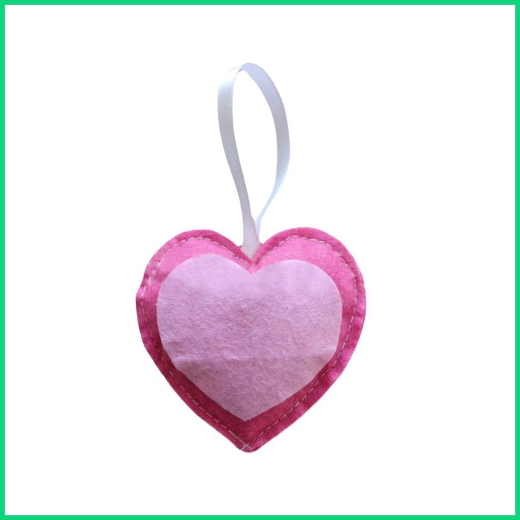 Phụ Kiện Trang Trí Cây Thông Hình Trái Tim Chống Mài Mòn