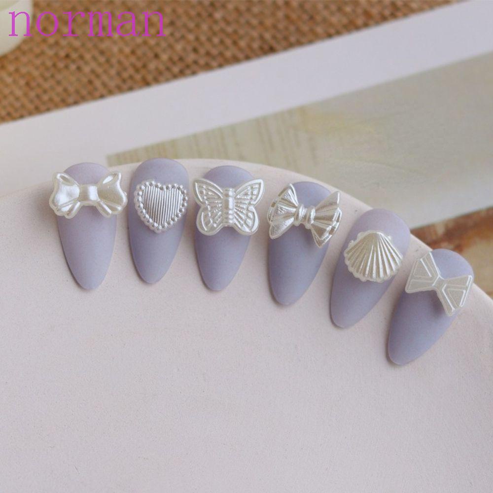 Vật Liệu Trang Trí Móng Tay Hình Nơ / Trái Tim Dành Cho Nữ