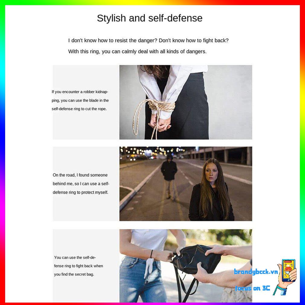 Phòng Thủ Nhẫn Nhẫn Đa Năng Cho Nam Và Nữ Con Quay Giảm Stress Cho Nữ Nhẫn Tự Lực