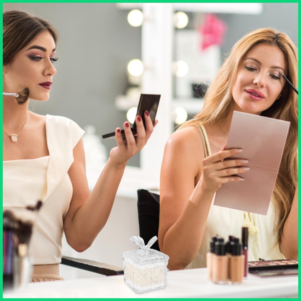 Hộp Đựng Đồ Dùng Bằng Kính Dập Nổi Họa Tiết Cổ Điển Có Nắp Đậy Sắp Xếp Gọn Gàng Cho jiwvn