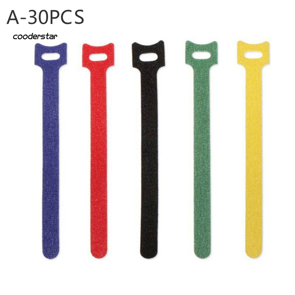 Set 30 / 50 / 100 Dây Quấn Dây Cáp Nylon Màu Sắc Ngẫu Nhiên Tiện Dụng