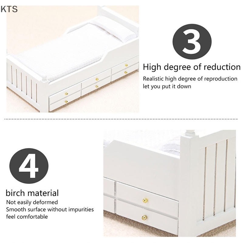 Giường Ngủ Mini 1: 12 Phong Cách Châu Âu Xinh Xắn Dùng Để Trang Trí Nhà Búp Bê