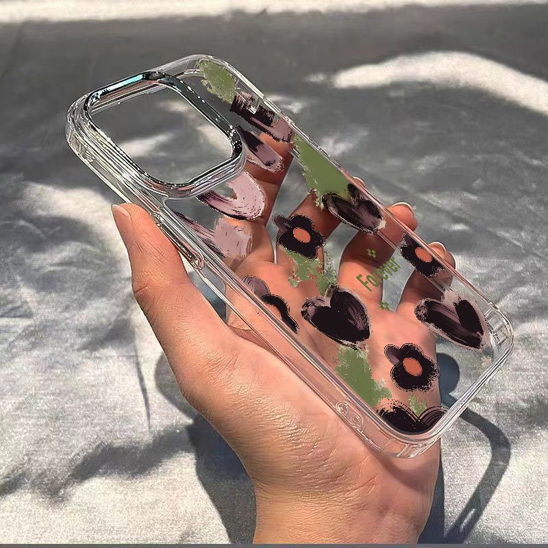 ✅Ốp Điện Thoại Mềm Chống Sốc Họa Tiết Graffiti 138max 14pro / Love plus11 7iPhone12