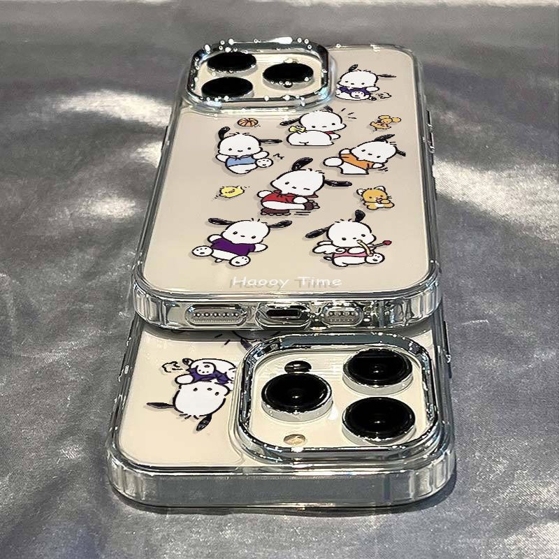 ✅Ốp Điện Thoại Dẻo Họa Tiết Chú Chó Dễ Thương Chống Sốc Cho iPhone12 Cha / Over max14pro 7138 264P