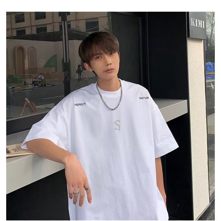 Áo Thun Ngắn Tay Phong Cách Đường Phố Thời Trang Mùa Hè Dành Cho Nam