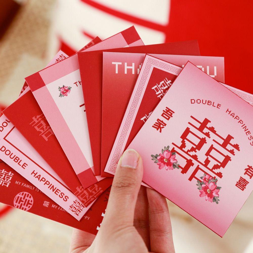 Mmluck Phong Bì Đỏ Nhỏ Đa Chức Năng Để Chúc Mừng Sinh Nhật Lễ Cưới Hongbao