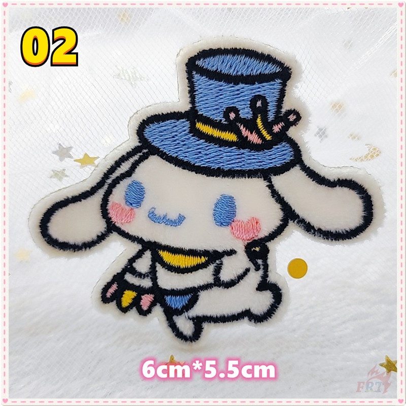 ☸ Miếng Dán Tự Dính Hình Cinnamoroll Hoạt Hình Vui Nhộn ☸ 1 Miếng Dán Ủi Quần Áo / Túi Xách Hình Chim Cú Dễ Thương