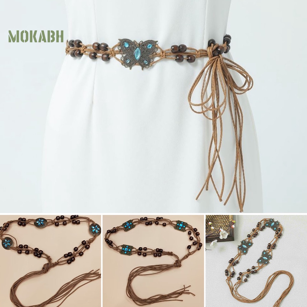 Thắt Lưng Dạng Dây Xích Phong Cách Bohemian Có Thể Điều Chỉnh Cho Nữ