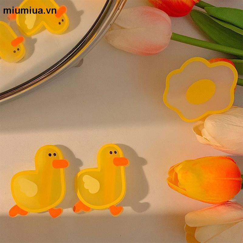 Miumiua🔮Kẹp Tóc Hình Chú Vịt Vàng Nhỏ Nhắn Dễ Thương Cho Bé Gái