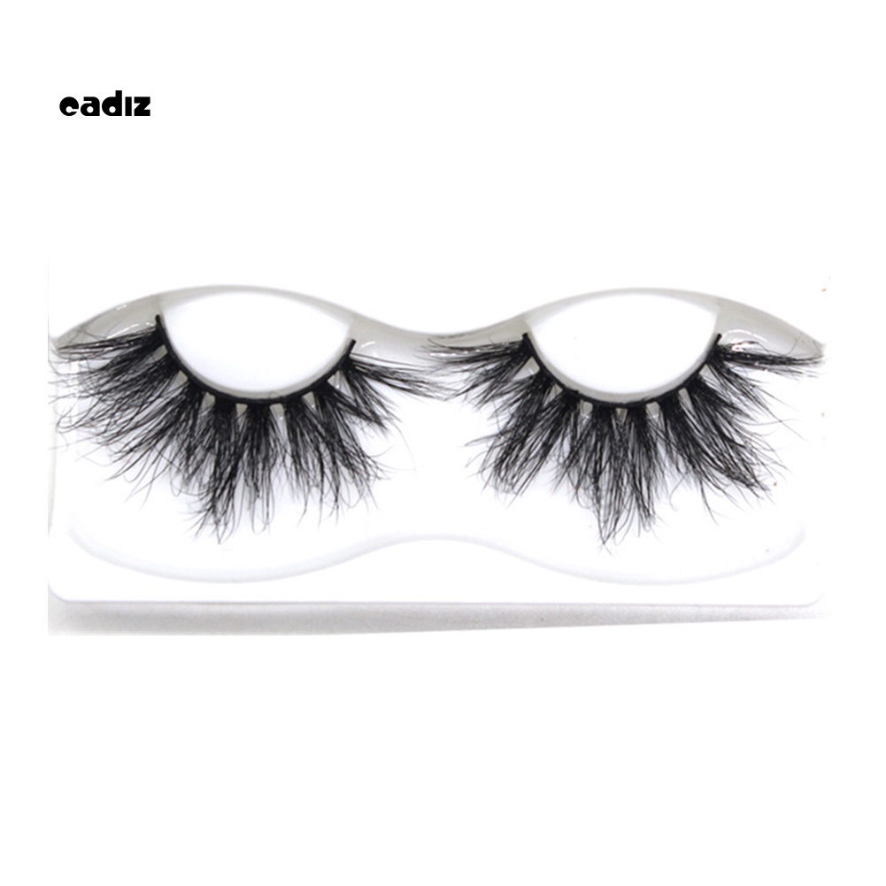 1 Cặp Lông Mi Giả 5D Cong Dày Tự Nhiên