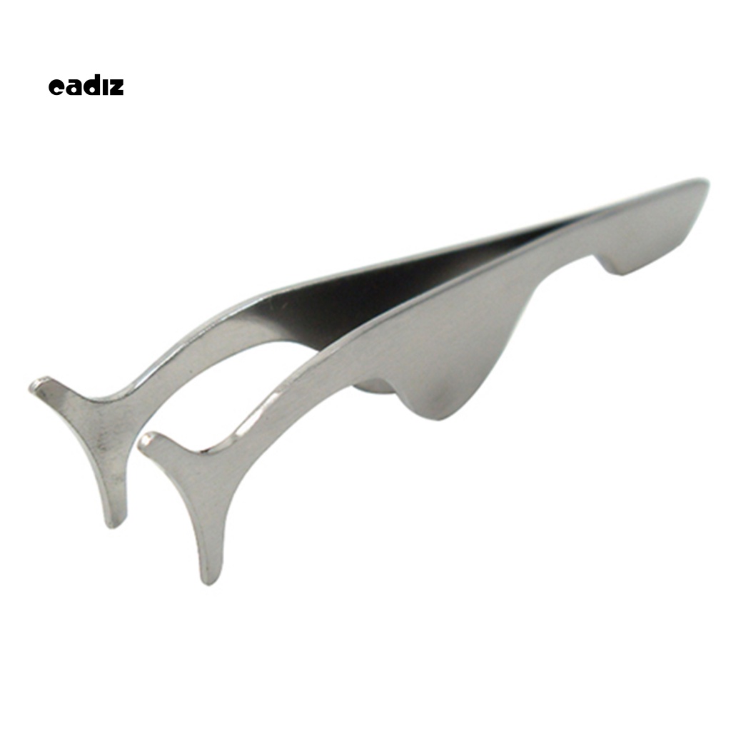 Nhíp Gắn Lông Mi Giả Cong Bằng Thép Không Gỉ Tiện Dụng