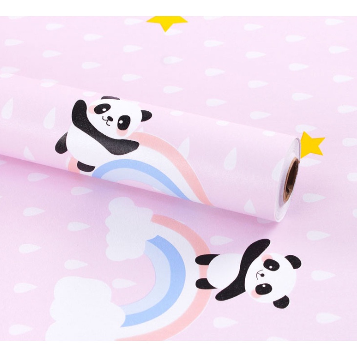 5 Mét Decal Giấy Dán Tường HOẠT HÌNH Khổ 45cm, Keo Sẵn