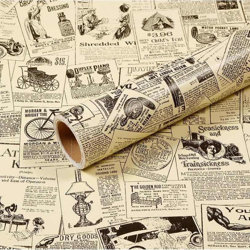 5 Mét Decal Giấy Dán Tường HOẠT HÌNH Khổ 45cm, Keo Sẵn