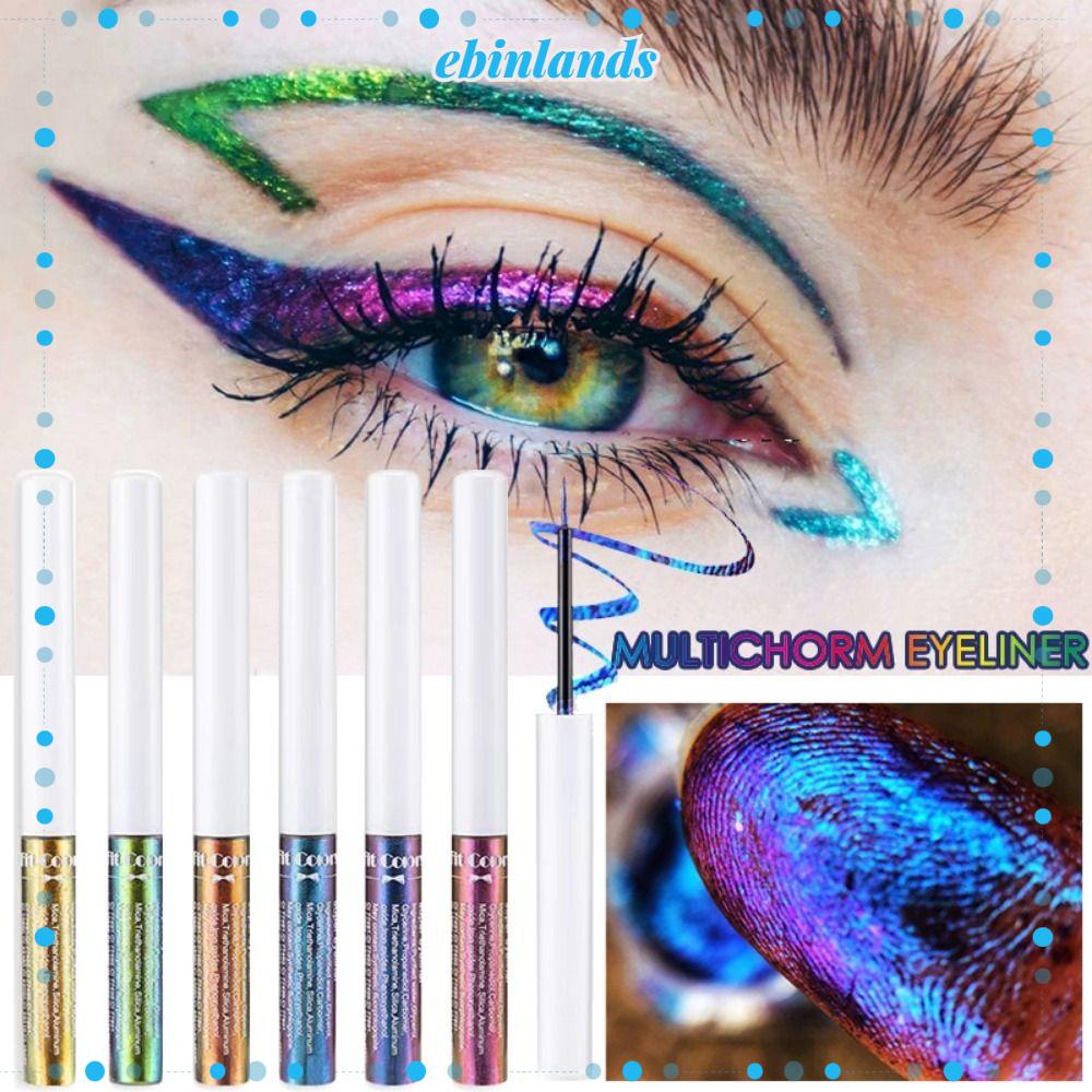 Phấn Mắt Dạng Lỏng Ánh Nhũ Lấp Lánh Nhiều Màu Sắc Hiệu EBINLANDS