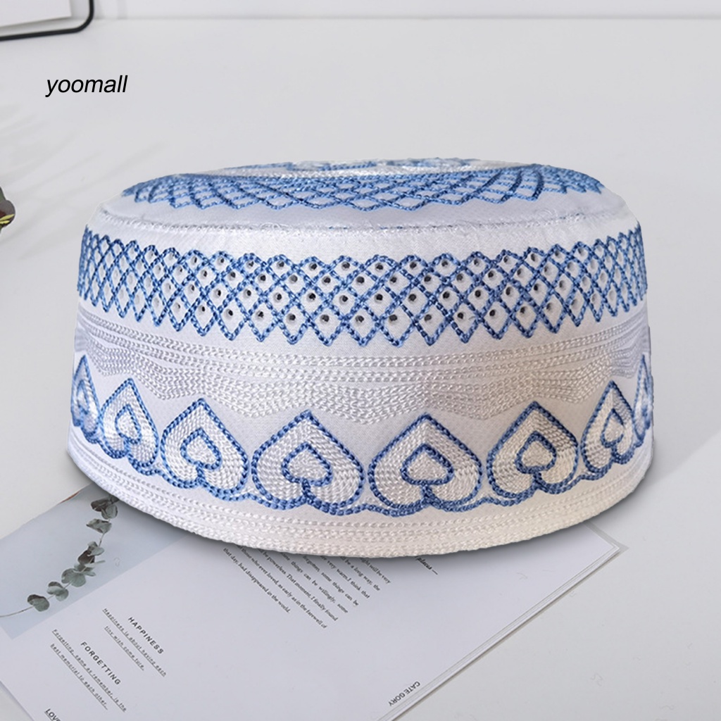 Mũ Lưỡi Trai Phẳng Thêu Họa Tiết Kẻ Sọc Phong Cách Retro Tinh Tế Cho Nam