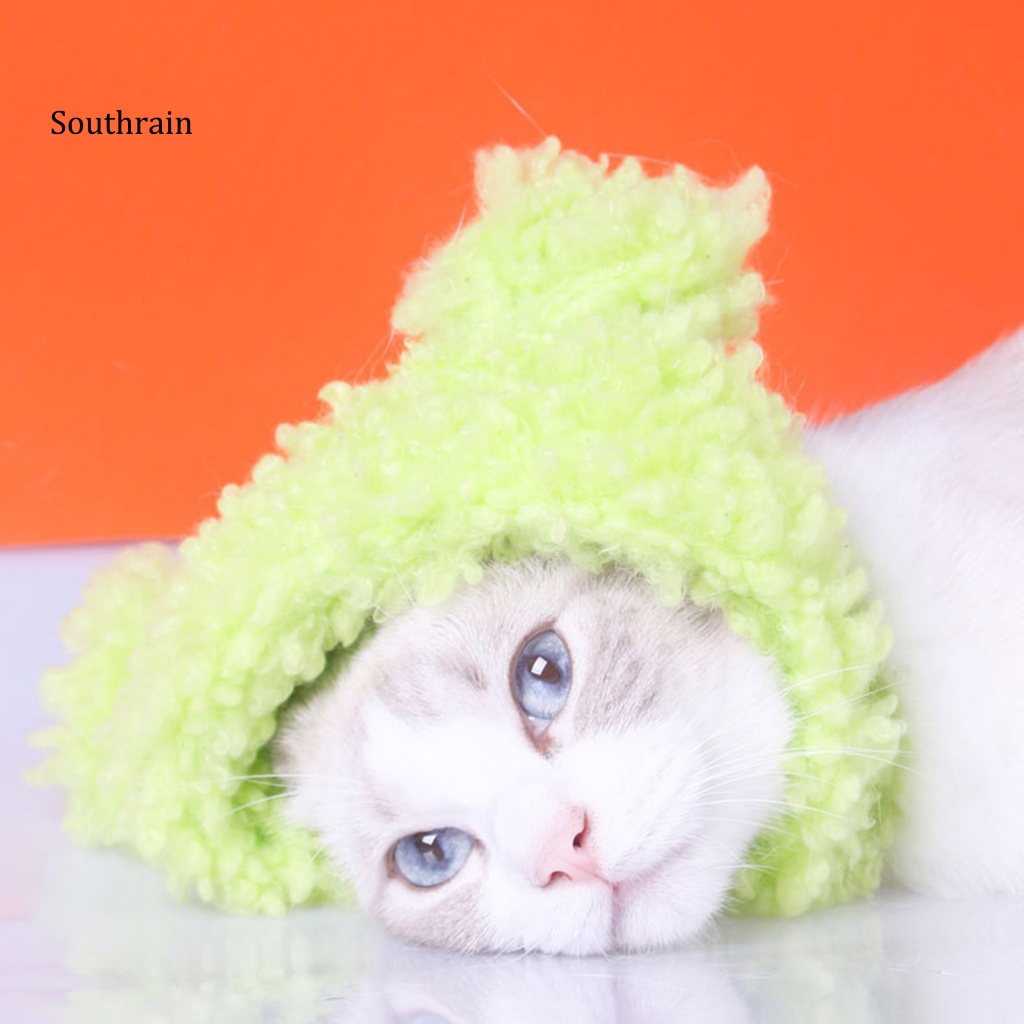 Mũ Tai Thỏ Bằng Vải Bông Mềm Mại Thoải Mái Dùng Chụp Ảnh Cho Thú Cưng