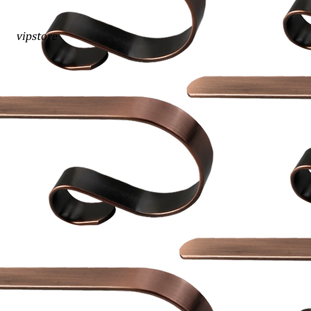 Bộ 6 Giá Đỡ Vớ Giáng Sinh Bằng Kim Loại Chống Trượt Chịu Lực Tốt