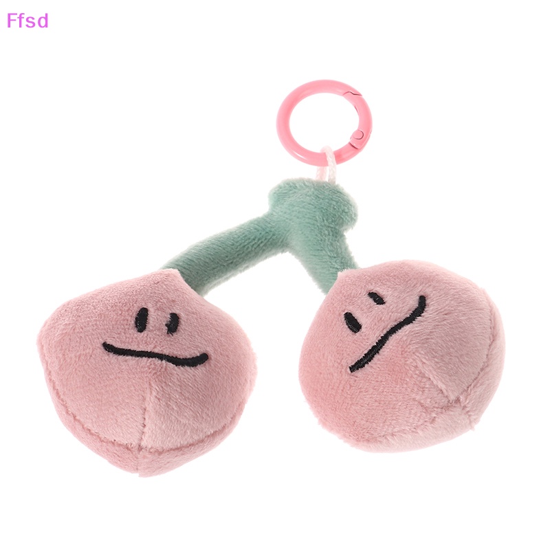 1 Móc Khóa Quả Cherry Nhồi Bông Dễ Thương