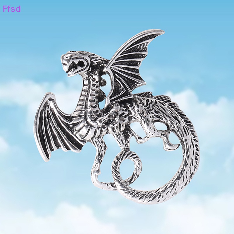 {Ffsd} Ghim Cài Áo Hình Rồng Tráng Men Vintage Cho Nữ
