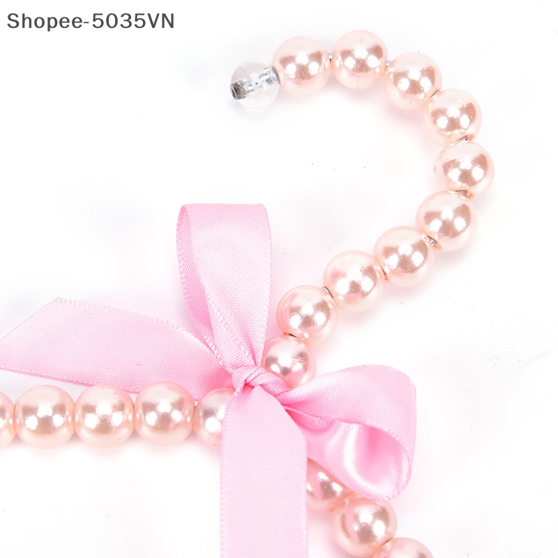 1 Móc Treo Quần Áo Đính Nơ Và Ngọc Trai Thời Trang Cho Thú Cưng Chó Mèo {akindofstar1.vn}