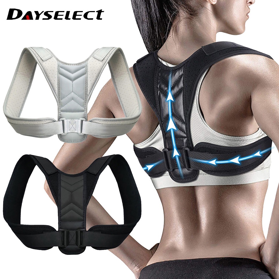 DAYSELECT 1 Đai Đeo Vai Hỗ Trợ Điều Chỉnh Tư Thế Lưng Nâng Cấp Cho 40-80 KG