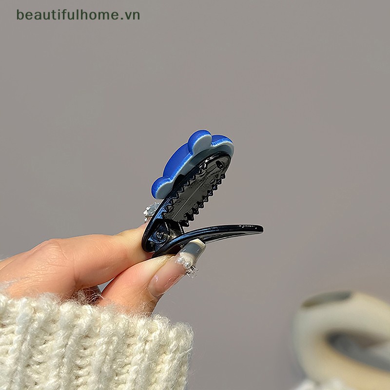 Set 2 Kẹp Tóc Nhỏ Hình Gấu Siêu Dễ Thương Ngọt Ngào Cho Bé Gái [Beautyhome]