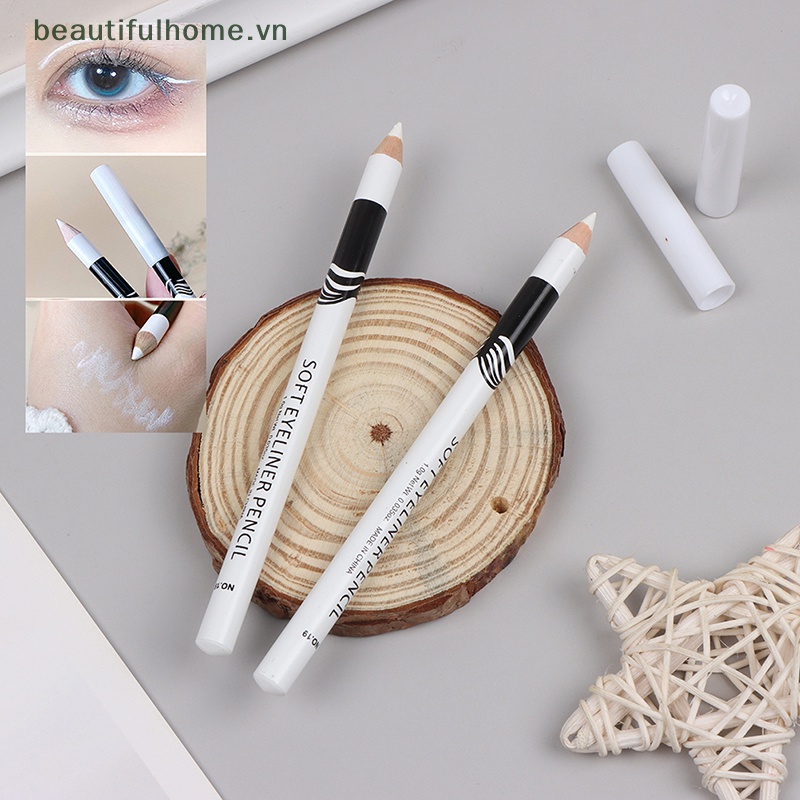 Bút Kẻ Mắt Màu Trắng Kháng Nước Trang Điểm Làm Đẹp Menow