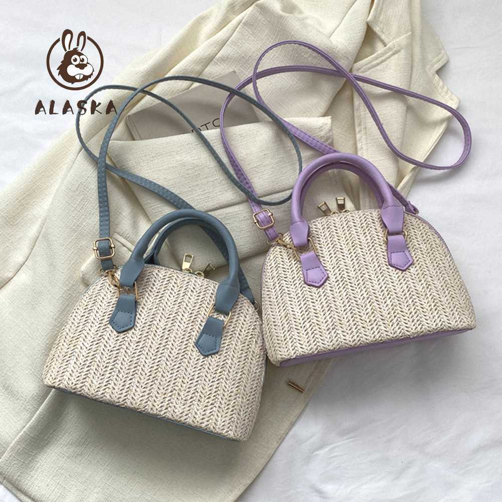 Túi Đeo Chéo Da PU Handmade Thời Trang Mùa Hè Cho Nữ