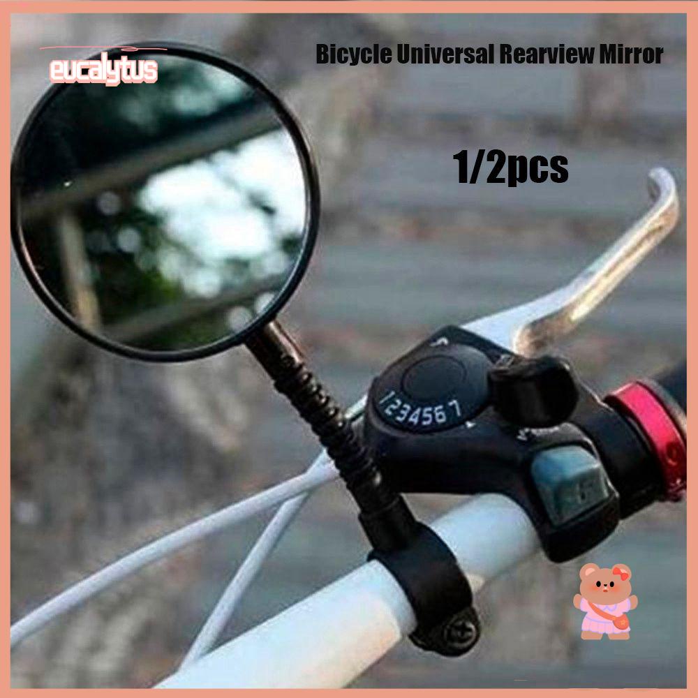 1 / 2 Gương Chiếu Hậu Gắn Tay Lái Xe Đạp Leo Núi Chất Lượng Cao