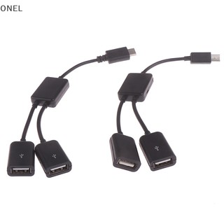 Bộ Chia Cổng Micro usb / type c Sang 2 Cổng otg