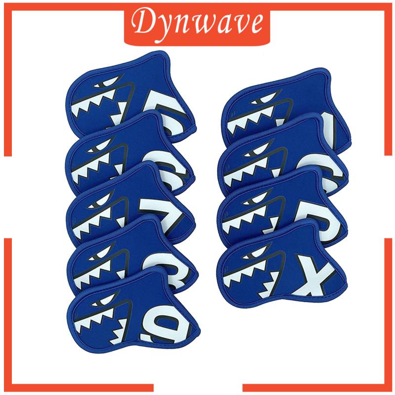 Bộ 9 Vỏ Bọc Gậy Đánh Golf Chống Mòn Tiện Dụng