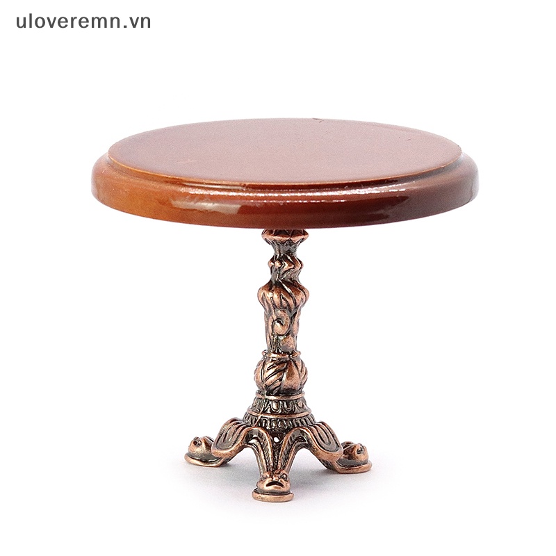 Bàn Vuông Mini Trang Trí Nhà Búp Bê Phong Cách Retro