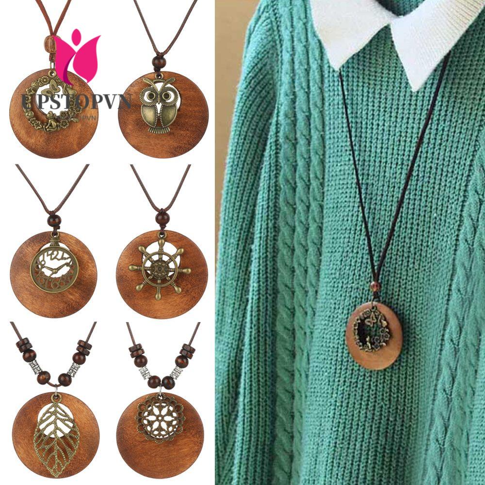 Vòng cổ Mặt Tròn Đính Đá Thời Trang Cho Nữ