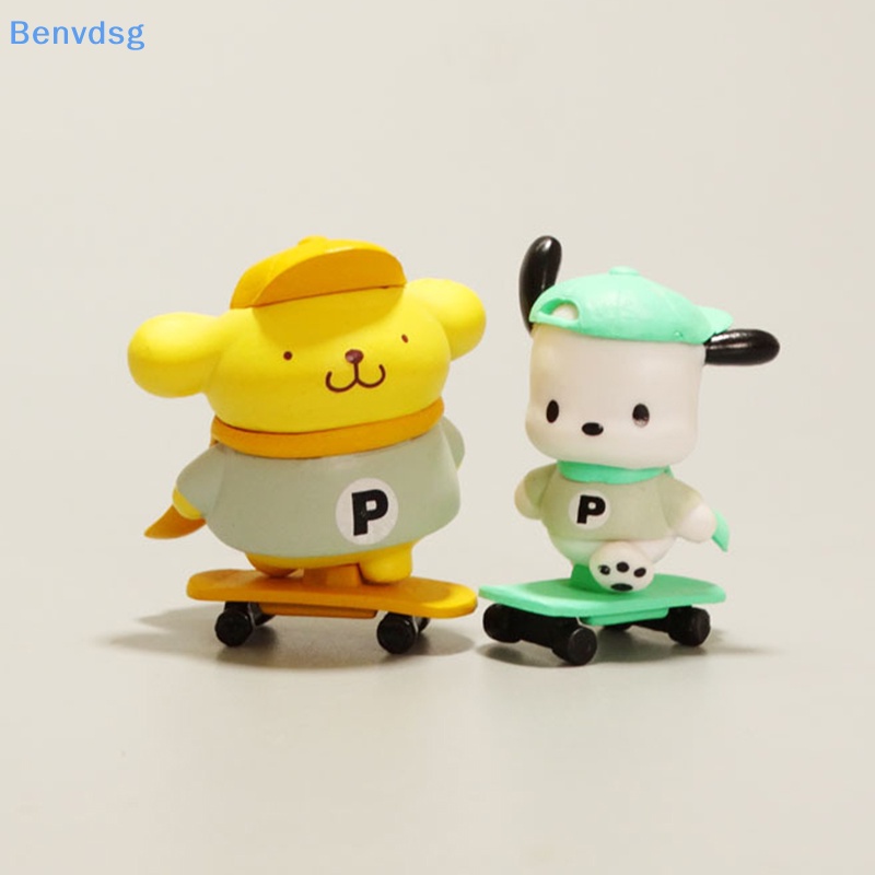 Benvdsg > Sanrio Cinnamoroll Pochacco Đồ Chơi Búp Bê Để Bàn Trang Trí Bánh Kem