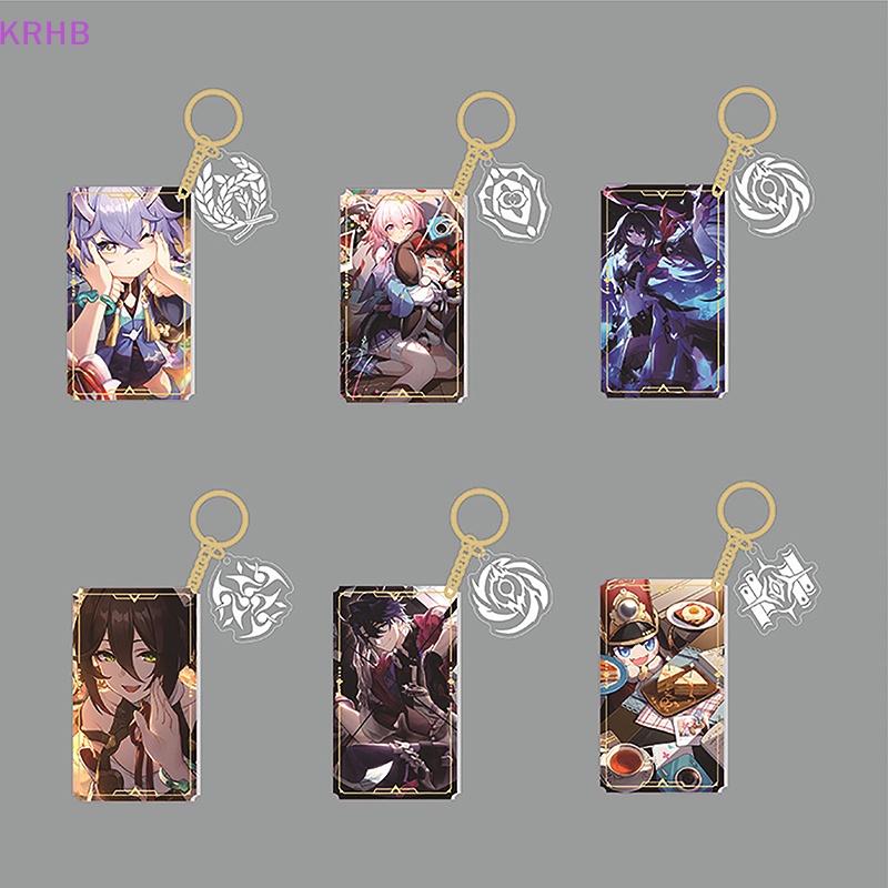 Móc Khóa Acrylic Dày Dặn Hình Nhân Vật Hoạt Hình Sáng Tạo Cho Bé Mới