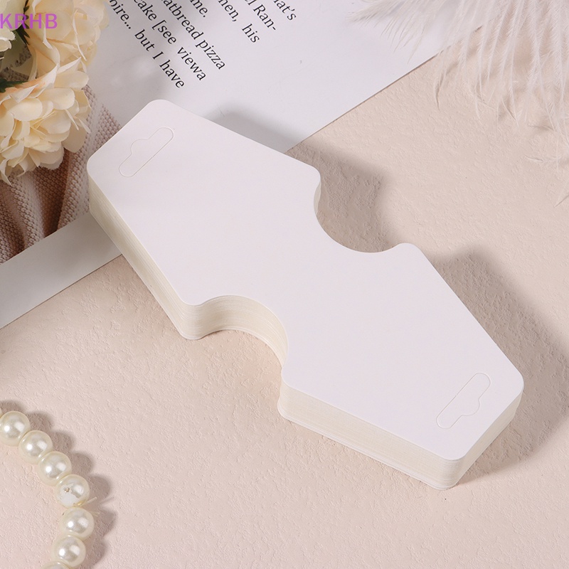 Set 50 Giá Trưng Bày Vòng cổ Bằng Giấy Tiện Dụng Mới