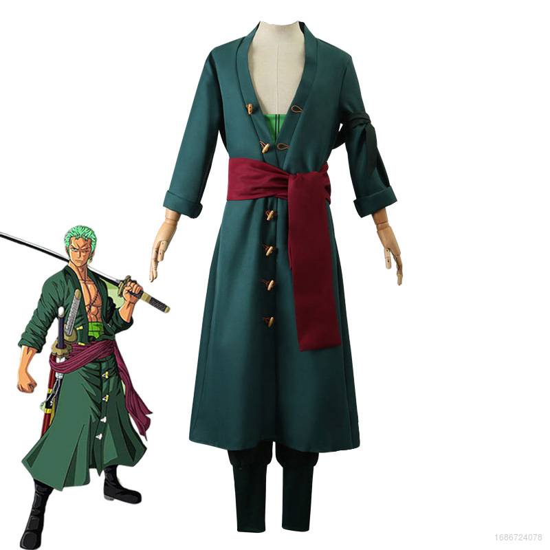 Bộ Trang Phục Hóa Trang Nhân Vật Roronoa Zoro Trong Phim Hoạt Hình One Piece