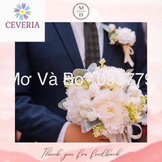 Bó Hoa Cưới - Hoa Mẫu Đơn