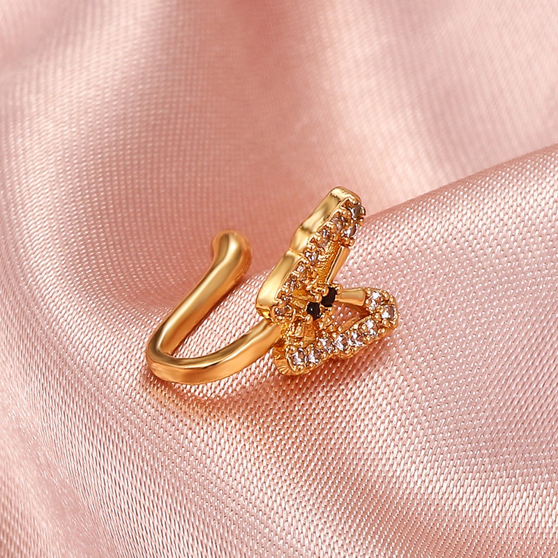 Khuyên Mũi Hình Bướm Đính Đá Thời Trang Cho Nữ